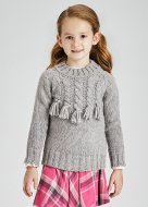 MAYORAL džemperis 6D, sudraba krāsa, 4374 9