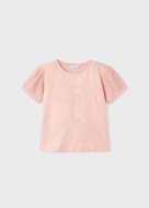 MAYORAL t-krekls ar īsam piedurknēm 6F, blush, 3085-70
