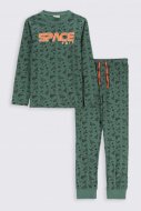 COCCODRILLO pidžama PYJAMAS, olīvu krāsa, 164/170 cm, ZC2448118PJS-012