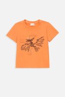 COCCODRILLO t-krekls ar īsam piedurknēm DESERT EXPLORER KIDS, oranži, WC4143206DEK-006-