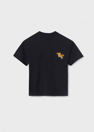 MAYORAL t-krekls ar īsam piedurknēm 7C, melns, 6076-48 6076-48