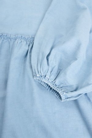 COCCODRILLO kleita ar garām piedurknēm SPORTI ROMANTIC JUNIOR, zila, WC3128102SRJ-014 WC3128102SRJ-014-146