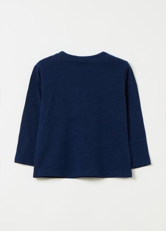 OVS t-krekls ar garām piedurknēm, zili, , 0019012 