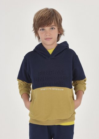 MAYORAL džemperis ar kapuci 7C, tumši zils, 6442-35 6442-35