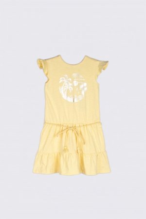 COCCODRILLO kleita ar īsam piedurknēm SUMMER ADVENTURE, dzeltena, 92 cm, WC2129201SUM-004 WC2129201SUM-004-110