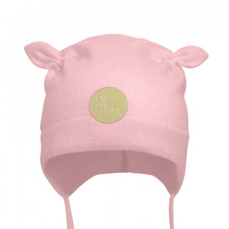 PUPILL cepure RYSIO, rozā, 42/44 cm RYSIO PINK