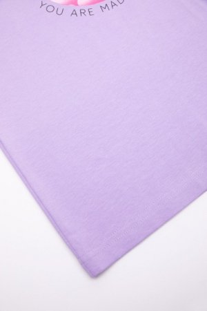 COCCODRILLO t-krekls ar īsam piedurknēm DREAMER KIDS, violets, WC3143203DRK-016 WC3143203DRK-016-092