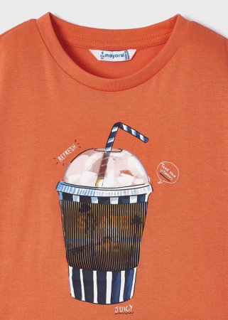 MAYORAL t-krekls ar īsam piedurknēm 5E, grapefruit, 3014-43 3014-43