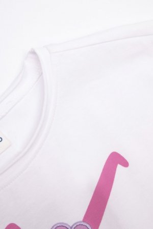 COCCODRILLO t-krekls ar īsam piedurknēm RETRO PICNIC KIDS, balts, WC3143203RPK-001 WC3143203RPK-001-104