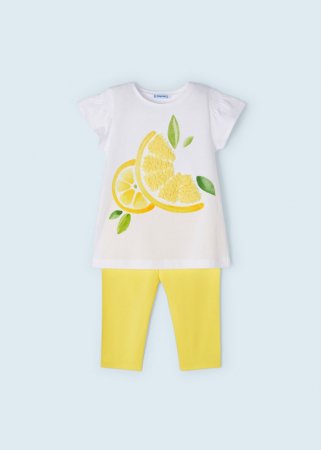 MAYORAL t-krekls ar īsam piedurknēm un legini 6J, mimosa, 3784-28 3784-28