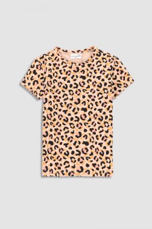 COCCODRILLO t-krekls ar īsam piedurknēm EVERYDAY GIRL, powder pink, WC3143220EVG-033 WC3143220EVG-033-092
