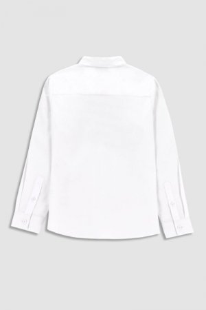 COCCODRILLO krekls ar garām piedurknēm ELEGANT JUNIOR BOY, balts, WC3136102EJB-001 WC3136102EJB-001-122
