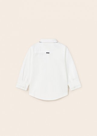 MAYORAL krekls ar garām piedurknēm 3D, balts, 1115-40 1115-40