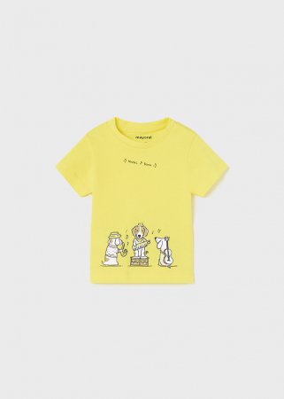 MAYORAL t-krekls ar īsam piedurknēm 3B, lemon, 1017-29 1017-29