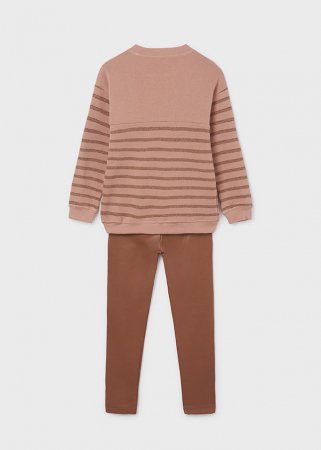 MAYORAL džemperis un legini 8J, brown, 162 cm, 7741-57 7741-57 12