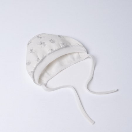 VILAURITA bērnu cepure ar apgrieztas šuves DODI, balta, 44 cm, art  939 art  939