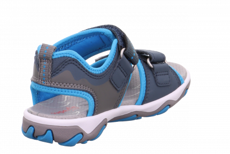 SUPERFIT sandales MIKE 3.0, tumši pelēks/zili, 33 izmērs, 1-009470-8010 1-009470-8010 33