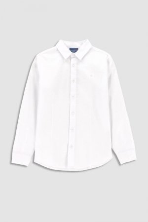 COCCODRILLO krekls ar garām piedurknēm ELEGANT JUNIOR BOY, balts, WC3136101EJB-001 WC3136101EJB-001-116