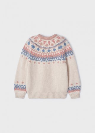 MAYORAL džemperis 6D, bēšs, 128 cm, 4305-41 4305-41 6