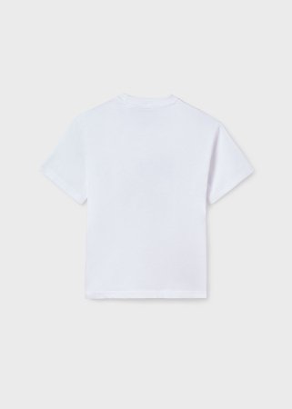MAYORAL t-krekls ar īsam piedurknēm 7F, balti, 6044-84 
