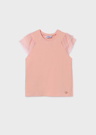 MAYORAL t-krekls ar īsam piedurknēm 8A, tulip rose, 6001-67 