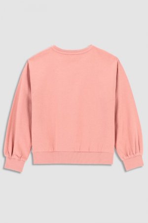 COCCODRILLO džemperis EVERYDAY GIRL, powder pink, WC3132102EVG-033 WC3132102EVG-033-128