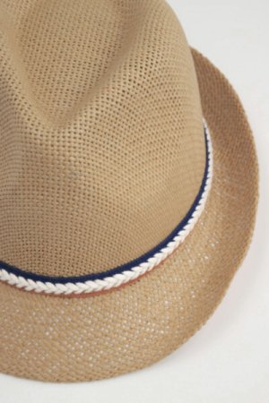 COCCODRILLO kepurė ACCESSORIES, smėlio spalvos, WC4363305ACC-002-052, 52 dydis 