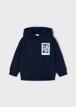 MAYORAL džemperis ar kapuci 5F, deep blue, 4427-18 4427-18