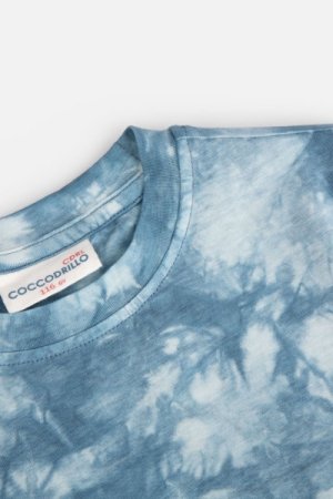 COCCODRILLO t-krekls ar īsam piedurknēm DESERT EXPLORER KIDS, zili, WC4143205DEK-014- 