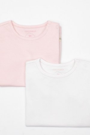 COCCODRILLO T-krekls ar īsam piedurknēm PARIS, rozā, ZC1443501PAR-007 ZC1443501PAR-007-098