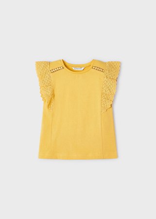 MAYORAL t-krekls ar īsam piedurknēm 6D, medus krāsa, 3082-25 