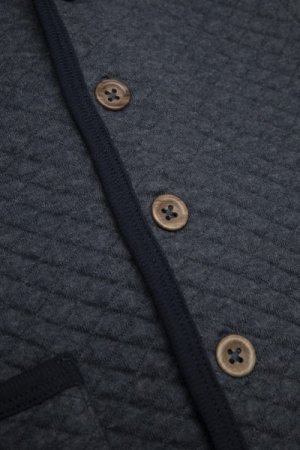 COCCODRILLO džemperis ar pogām ar kapuci COLLEGE NEWBORN, tumši zils, 86 cm, ZC2132601CON-015 ZC2132601CON-015-062