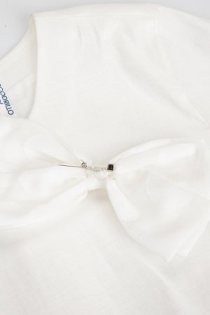 COCCODRILLO kleita ar īsam piedurknēm ELEGANT JUNIOR GIRL, balta, WC3128205EJG-001 WC3128205EJG-001-128