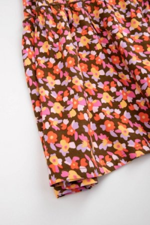 COCCODRILLO kleita ar garām piedurknēm RETRO PICNIC KIDS, multicoloured, WC3128101RPK-022 WC3128101RPK-022-092