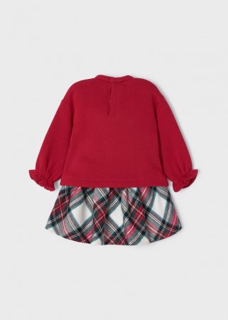 MAYORAL džemperis un svārkiem 4B, red, 86 cm, 2964-53 2964-53 9