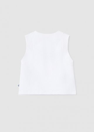 MAYORAL t-krekls bez piedurknēm 8J, balts, 6062-60 6062-60