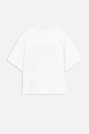 COCCODRILLO marškinėliai trumpomis rankovėmis GAMER BOY KIDS, balti, WC4143202GBK-001-110, 110 cm 