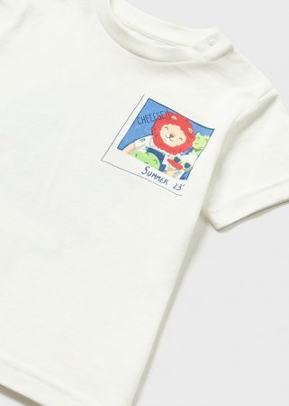 MAYORAL t-krekls ar īsam piedurknēm 3E, krēmkrāsa, 1019-11 1019-11