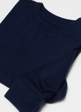 OVS t-krekls ar garām piedurknēm, tumši zili, , 001965185 