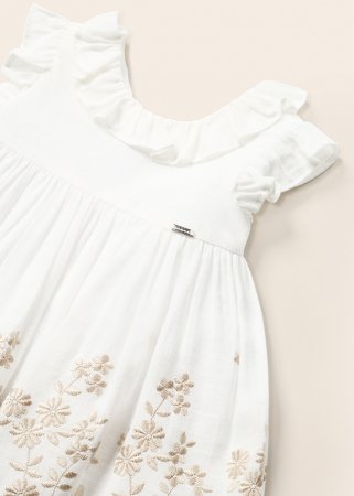 MAYORAL kleita bez piedurknēm 4C, balta, 1955-77 1955-77