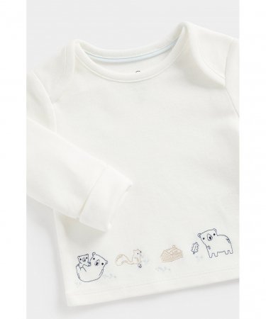 MOTHERCARE t-krekls ar garām piedurknēm + bikses, CB780 606411