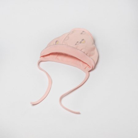 VILAURITA bērnu cepure ar apgrieztas šuves SWEET MOONS, rozā, 38cm, art 39 art 39