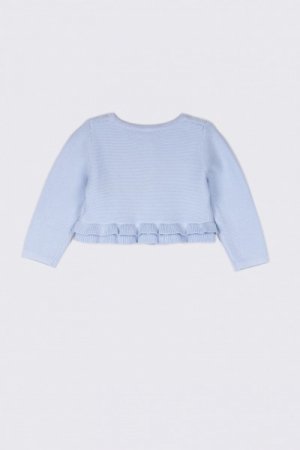COCCODRILLO džemperis ELEGANT BABY GIRL, zils, 74 cm, WC2172201EBG-014 WC2172201EBG-014-092