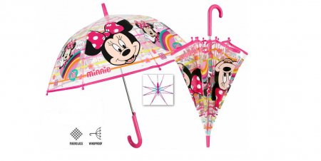 PERLETTI transparent umbrella Minnie 45/8, 50133 50133