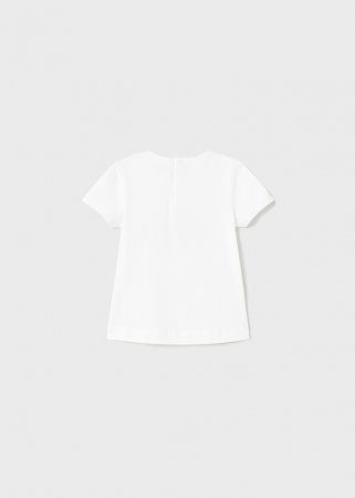 MAYORAL t-krekls ar īsam piedurknēm 4F, balts, 105-42 105-42