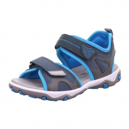 SUPERFIT sandales MIKE 3.0, tumši pelēks/zili, 25 izmērs, 1-009470-8010 1-009470-8010 25