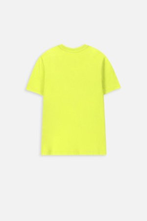 COCCODRILLO t-krekls ar īsam piedurknēm GAMER BOY JUNIOR, lime, WC4143207GBJ-030- 