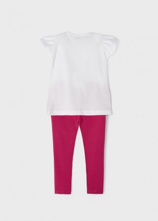 MAYORAL t-krekls ar īsam piedurknēm un legini 6D, hibiscus, 3779-35 3779-35