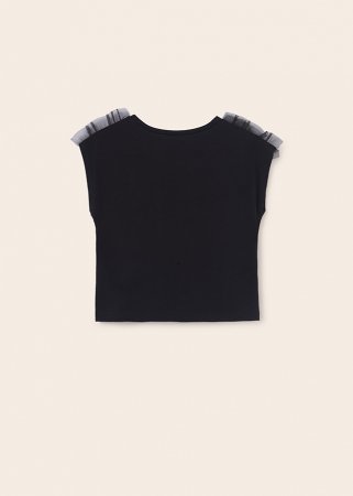 MAYORAL t-krekls ar īsam piedurknēm 8A, melns, 6043-59 6043-59