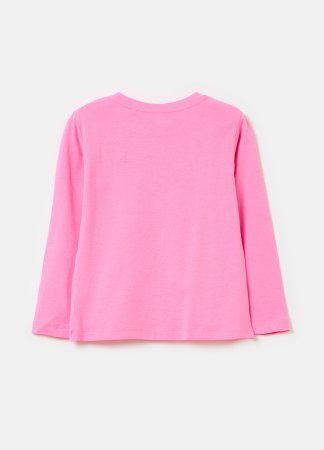 OVS t-krekls ar garām piedurknēm, rozā, , 001962767 